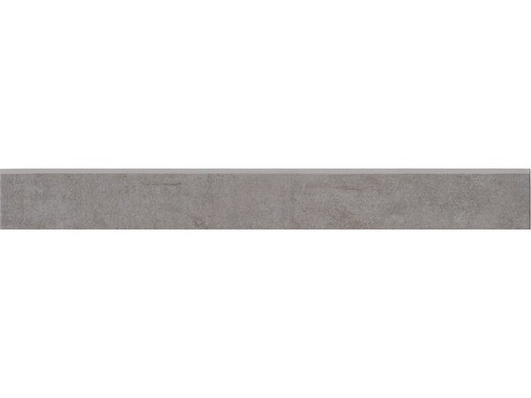 Lot de 2 plinthes Alma, gris, l. 7 x L. 60 cm, Ep.0.85 mm