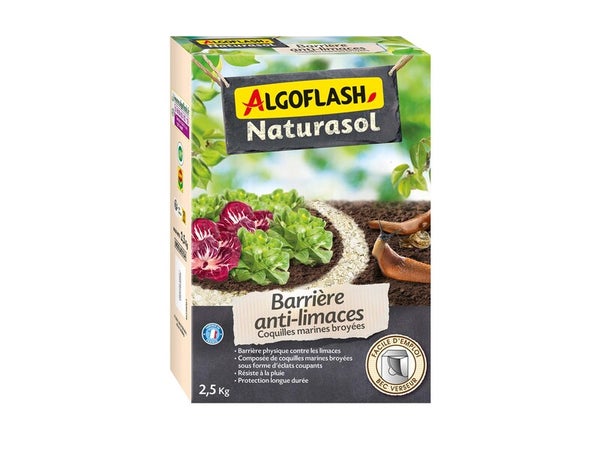 Barrière anti-limaces ALGOFLASH NATURASOL 2,5KG