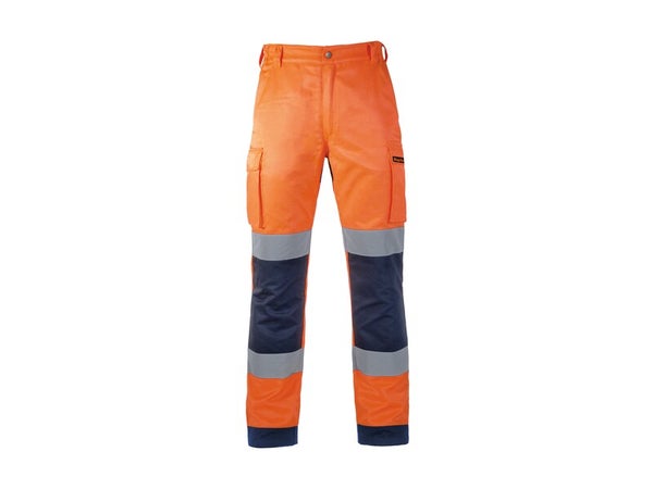 Pantalon de travail haute visibilité KAPRIOL orange fluo, taille XL
