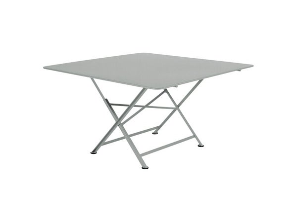 Table cargo 128x128 cm gris lipilli