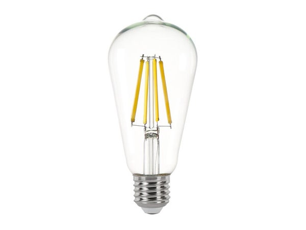 Ampoule led edison verre e27 3w=40w 470lm claire 4000k classe a LEXMAN