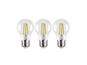 Ampoule led standard e27 3,8w=60w 806lm claire 2700k classe a lot de 3 LEXMAN