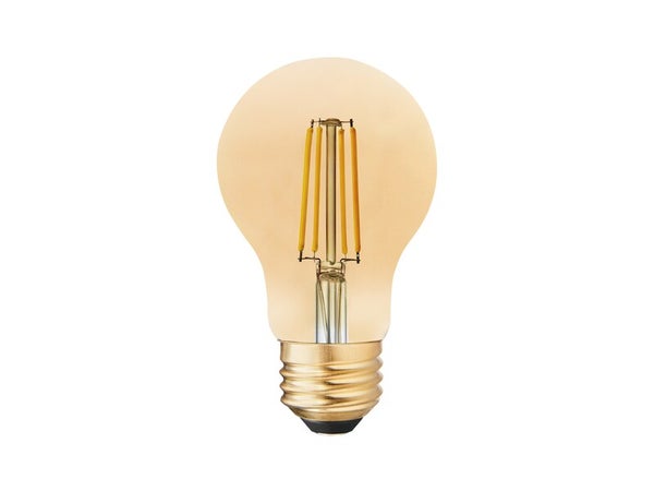 Ampoule led standard e27 4,2w=40w 470lm 2700k ambre LEXMAN