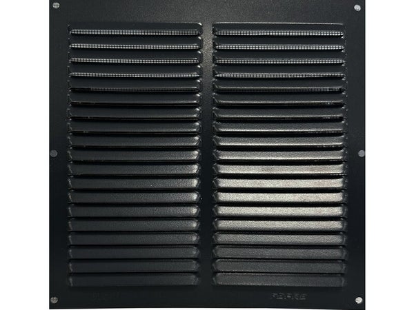 Grilles d'aeration aluminium vernis, L.20 x l.20 cm