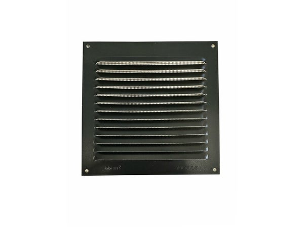 Grilles d'aeration aluminium vernis, L.15 x l.15 cm