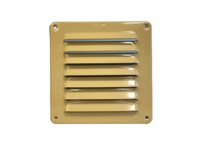 Grilles d'aeration aluminium vernis, L.15 x l.15 cm