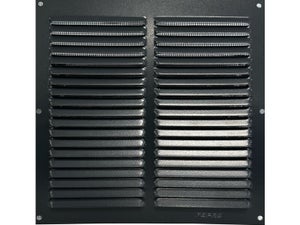 Grilles d'aeration aluminium vernis, L.20 x l.20 cm