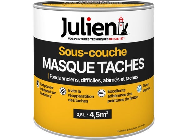 Sous-couche Masque taches Julien, 0.5 L