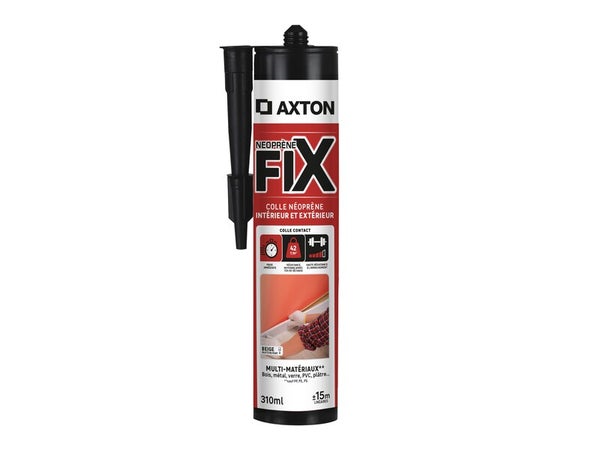 Colle de fixation néoprène tout fixer AXTON, 310 ml