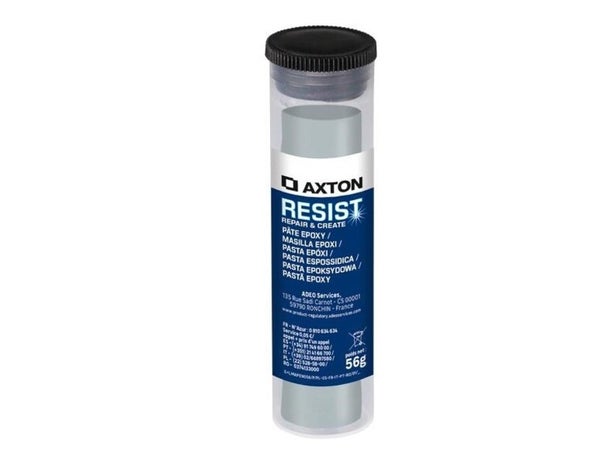 Pate a reparer epoxy axton resist gris tube 56g