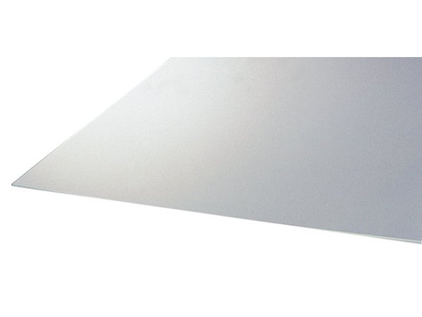 Plaque polyéthylène transparente Lisse L.100 x 100 cm x Ep 2.5 mm