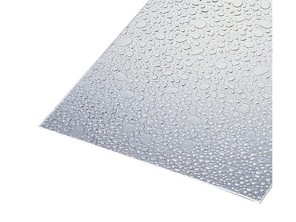 Plaque polyéthylène transparente Lisse L.200 x 100 cm x Ep 5 mm