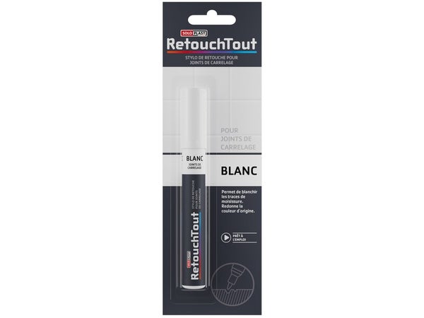 Feutre de retouche RETOUCHTOUT joint blanc 10ml