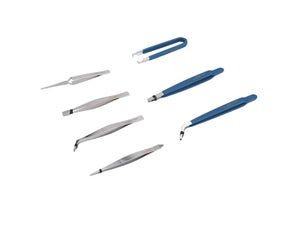 Lot de 7 pinces brucelles precision, DEXTER