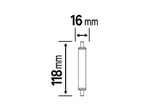 Ampoule led R7S, 850lm = 63W, LEXMAN