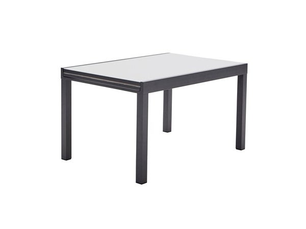 Table de jardin en aluminium rectangulaire 10 personnes Lyra II, gris anthracite, NATERIAL