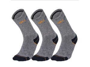 Lot de 3 paires de chaussettes hautes 39-42 DEXTER gris