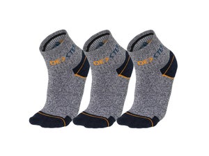 Lot de 3 paires de chaussettes basses 43-46 DEXTER gris