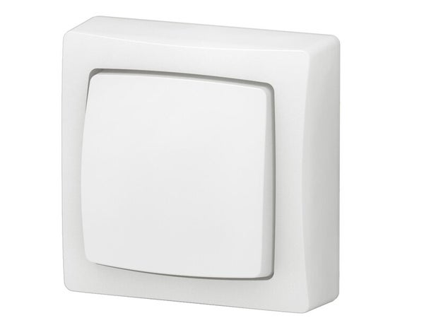 Poussoir saillie complet, LEGRAND Asl, blanc