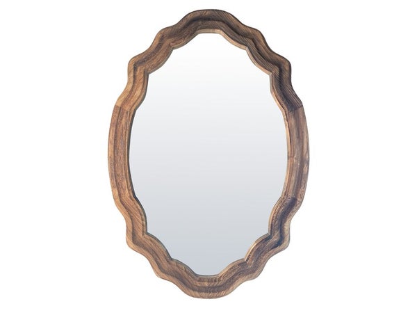 Miroir Louise bois clair 61 x 86 cm