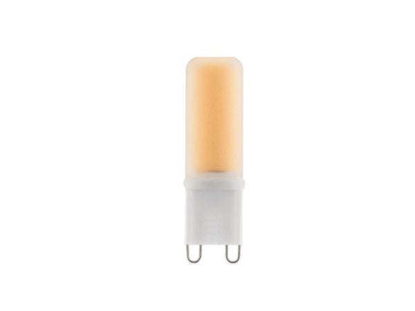 Ampoule led bulbe G9 verre 2,2W=25W 250 LM dépolie 2700K LEXMAN