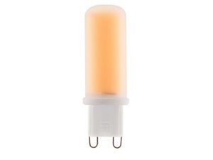 Ampoule led bulbe G9 verre 2,2W=25W 250 LM dépolie 4000K LEXMAN