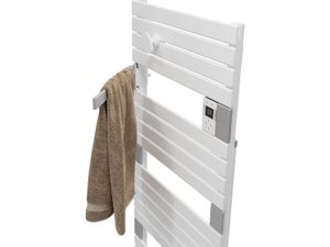 Sèche-serviettes électrique SAUTER 750W, H140.5 x l55 cm Asama ii blanc