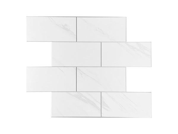 Credence adhesive wall tiles premium marble gris 30,5x30,5 d-c-fix