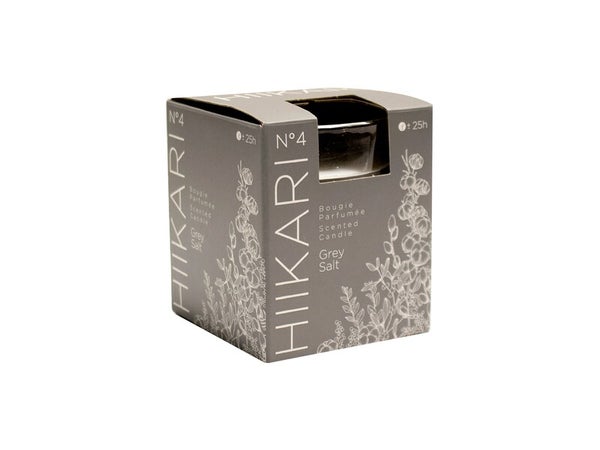 Bougie parfumée, grey salt 110g