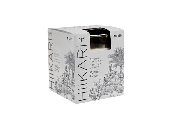 Bougie parfumée, white coco 110g