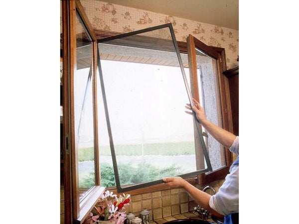 Moustiquaire Pour Fenêtre Cadre Fixe Moustikit H.100 X L.100 Cm