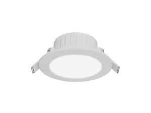 Spot encastré plat rond diam.8,5cm 400 lumens 4000k ip20 blanc 1er prix