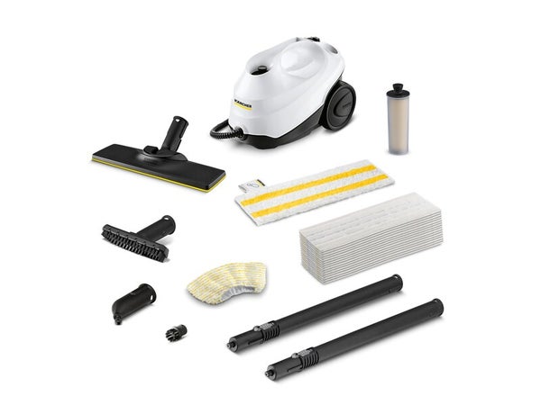 Nettoyeur vapeur blanc KARCHER 15136630, 1900 W