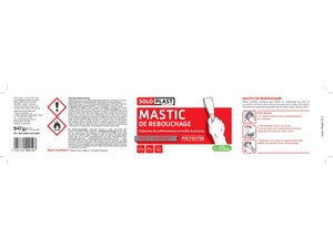 Mastic rebouchage multi supports SOLOPLAST 947g