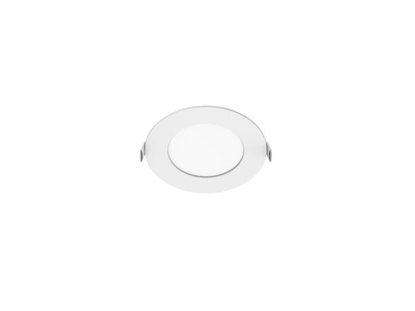 Spot encastré extraflat led d12 cct dimmable ip44 rond blanc , INSPIRE