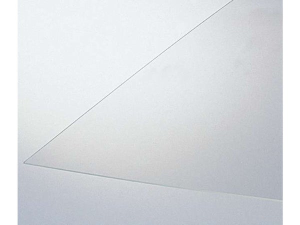 Plaque polyéthylène transparente Lisse, L.200 x 100 cm x Ep 2 mm