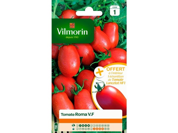 Tomate roma VILMORIN 1.5 g
