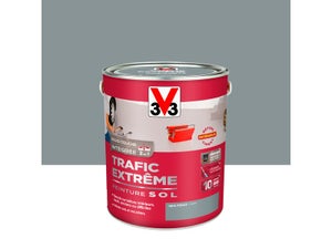 Peinture sol Trafic extrême V33, RAL 266, gris foncé satiné, 2.5 l