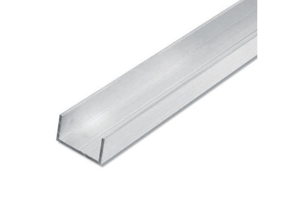 U Rectangulaire Aluminium Brut, L.1 M X L.1.95 Cm X H.1.15 Cm