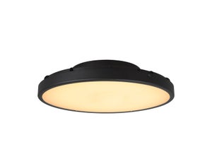 Plafonnier exterieur pono led d30cm cct ip54 noir inspire