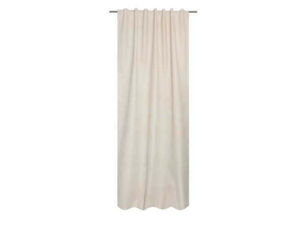 Rideau tamisant, Izoa beige l.140 x H.240 cm