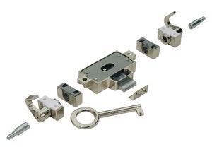 Serrure De Meuble Acier À Espagnolette Hettich, Axe 25 Mm