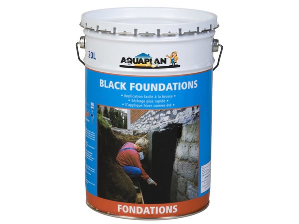 Enduit De Fondation Iko Black Foundation 4 L Noir