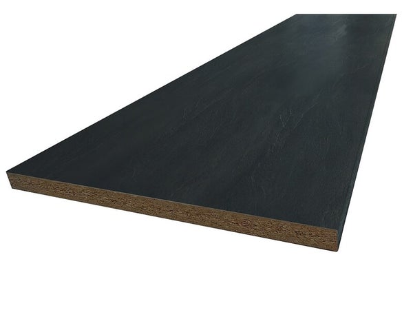 Plan De Travail Stratifie 38X640X2750Mm Anthracite