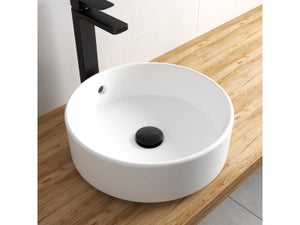 Bonde clic-clac lavabo, diam.42 mm, EQUATION, noir