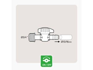 Connecteur de vanne pour arrosage GEOLIA