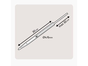 Lot de 10 supports de tuyau pour arrosage polypropylène GEOLIA