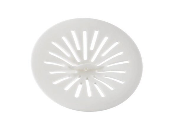 Filtre universel silicone éco-responsable blanc, Ø 110mm