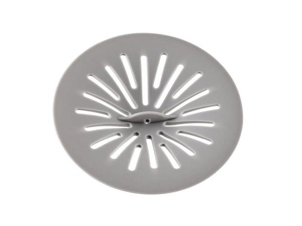 Filtre universel silicone éco-responsable gris, Ø 110mm