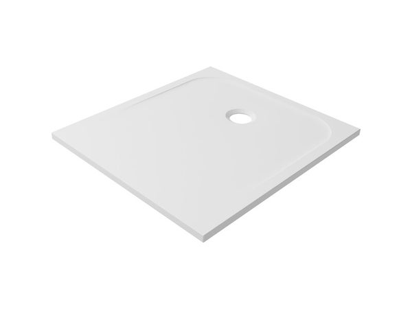 Receveur Easy  resine 80x90 cm blanc SENSEA